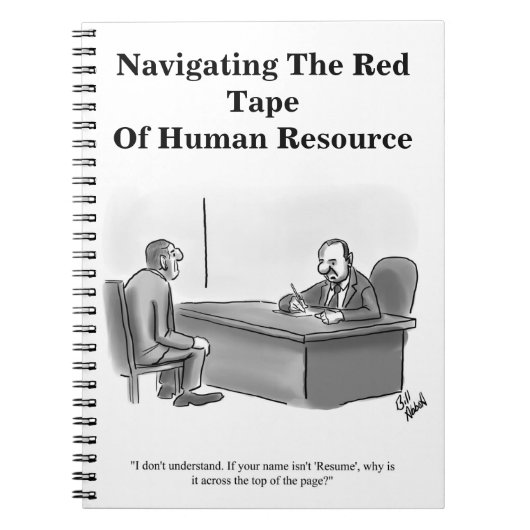 Carnet d'Humour d'entreprise amusant (Devant)