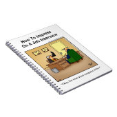 Carnet d'Humour d'entreprise amusant (Côté Droit)