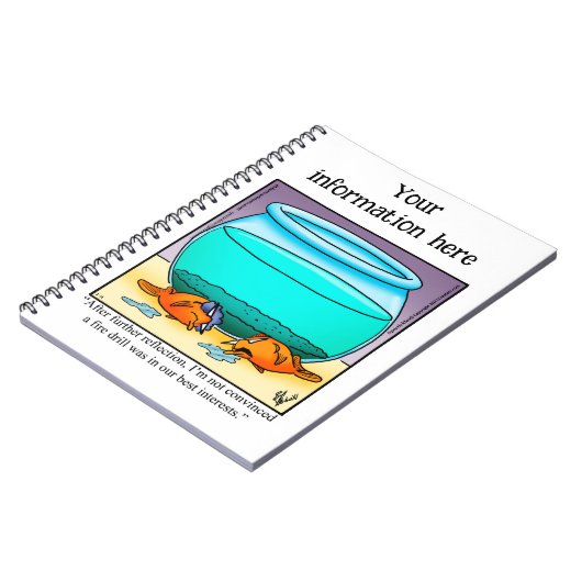 Carnet d'Humour Hilarious Aquarium (Côté gauche)