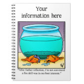 Carnet d'Humour Hilarious Aquarium (Devant)