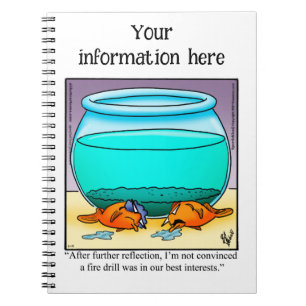 Carnet d'Humour Hilarious Aquarium