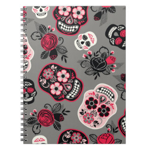 Carnet Dia de los Muertos : Motif Vintage
