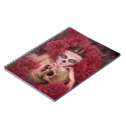 Carnet Dia de los Muertos Notebook (Côté gauche)