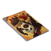 Carnet Dia De Los Muertos Throw Pillow (Côté Droit)