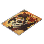 Carnet Dia De Los Muertos Throw Pillow (Côté gauche)