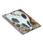 Carnet Dia de Muertos crâne peint (Côté Droit)