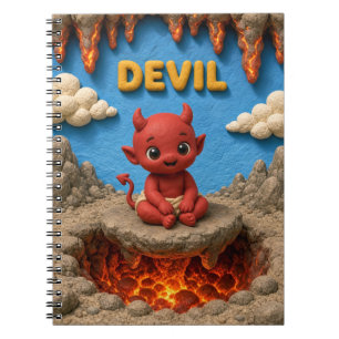 Carnet Diable Bébé Mignon, Mythique