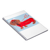 Carnet Diable Dachshund (Côté Droit)