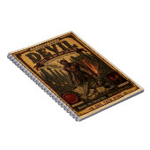 Carnet Diable, Monstre de Cirque Vintage (Côté Droit)