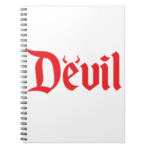 Carnet Diable rouge