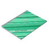 Carnet Diagonale verte (Côté gauche)