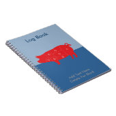 Carnet Diagramme de porc de cuisinier de chef de coupes (Côté Droit)