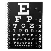 Carnet Diagramme d'oeil (Devant)