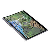 Carnet Diagramme païen de pendule de Wiccan (Côté Droit)