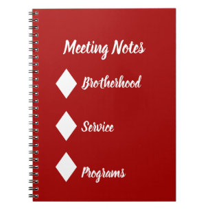 Carnet diamant Mahogany Vida