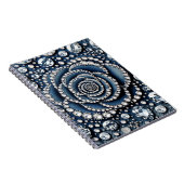 Carnet Diamant Rose & Denim Glam Bling Bijoux (Côté Droit)