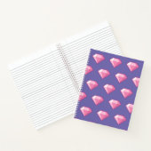 Carnet Diamant rose Pixel (Intérieur)