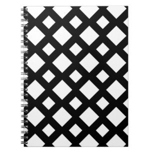 Carnet Diamants blancs sur noir