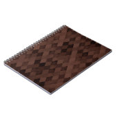 Carnet Diamants Brown au chocolat (Côté gauche)