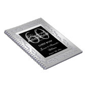 Carnet Diamants d'argent élégant 60e anniversaire de Mari (Côté Droit)