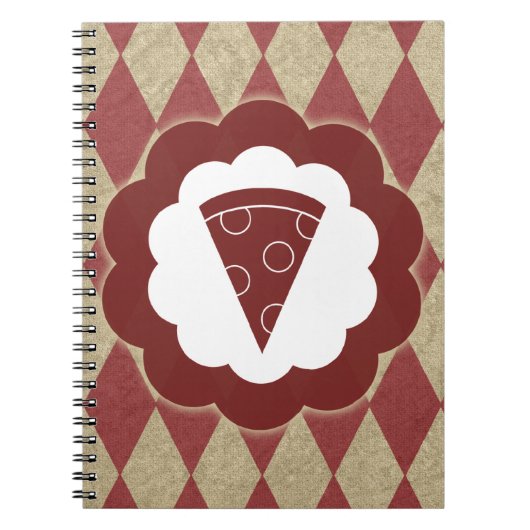 Carnet diamants de la pizza (Devant)