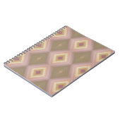 Carnet Diamants imbriqués (Côté gauche)