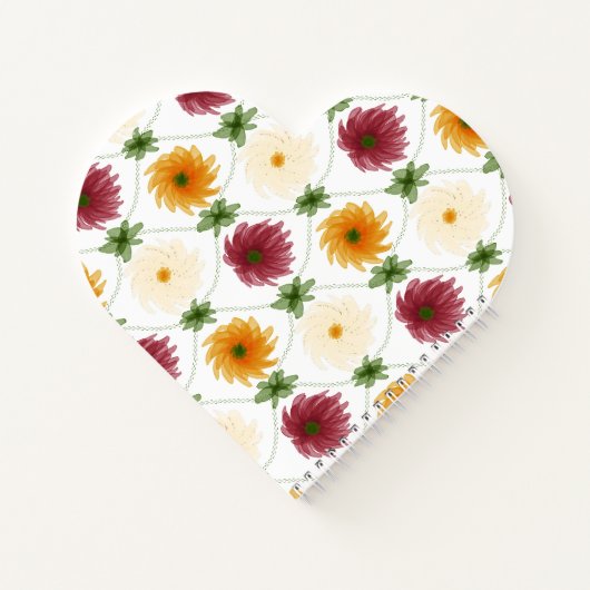 Carnet Diamond Lattice Pattern Multicoloured (Dos)