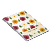 Carnet Diamond Lattice Pattern Multicoloured (Côté Droit)