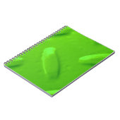 Carnet Diamondplate verte (Côté gauche)