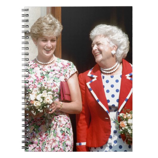 Carnet Diana-Barbara Bush (Devant)