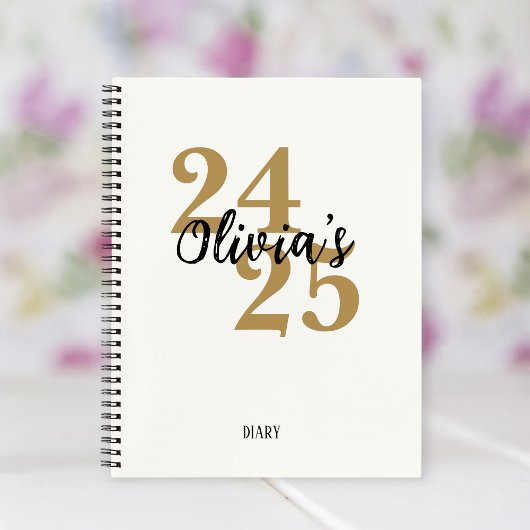 Carnet Diary Back to School, University, College.