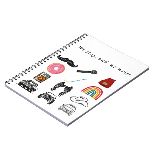 Carnet d'icônes de début (Côté gauche)