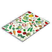 Carnet d'icônes végétales colorées (Côté gauche)