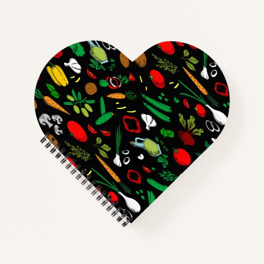 Carnet d'icônes végétales colorées (Devant)