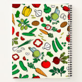 Carnet d'icônes végétales colorées (Dos)