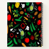 Carnet d'icônes végétales colorées (Dos)
