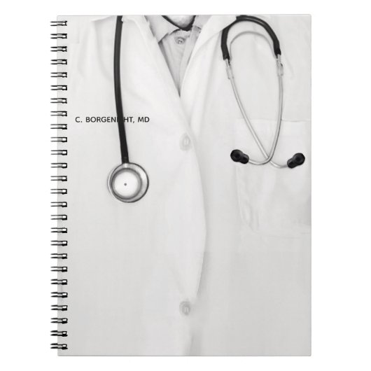 carnet d'idées cadeaux personnalisés pour un médec (Devant)