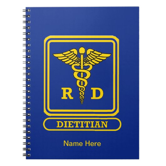 Carnet Diététiste enregistré (Devant)