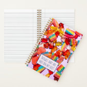Carnet Dieting amusant avec des bonbons (À l'intérieur)
