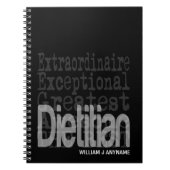 Carnet Dietitian Extraordinaire CUSTOM (Devant)