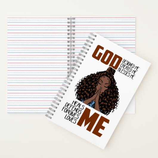 Carnet Dieu a conçu, créé, bénit, guérit, défend, pour (À l'intérieur)