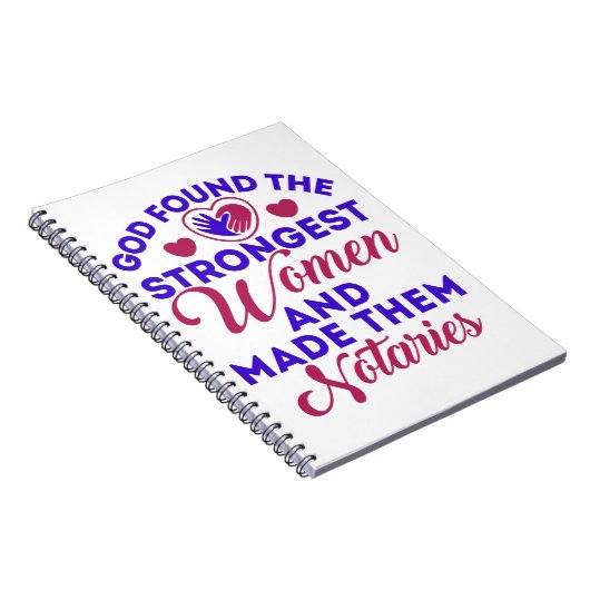 Carnet Dieu a trouvé les femmes les plus fortes Notories (Côté Droit)