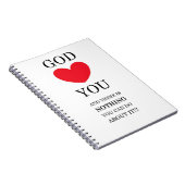 Carnet Dieu Coeur toi (Côté Droit)