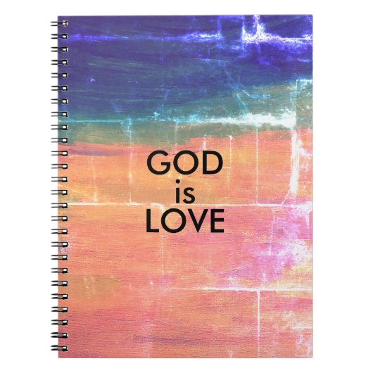 Carnet Dieu est Amour (Devant)