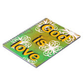 Carnet Dieu est amour (Côté gauche)