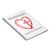 Carnet "Dieu Est Amour." (Côté Droit)