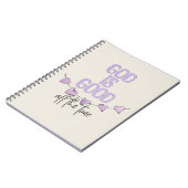 Carnet Dieu est bon tout le temps (Côté gauche)