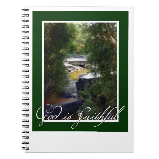 Carnet Dieu est fidèle (Devant)