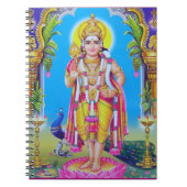 Carnet Dieu indou Muruga (Devant)
