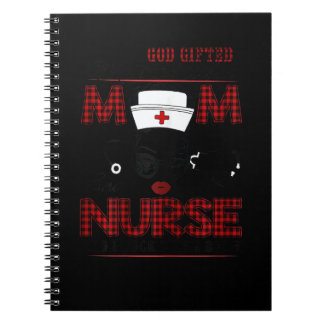 Carnet Dieu m'a donné deux titres Maman et infirmière, le